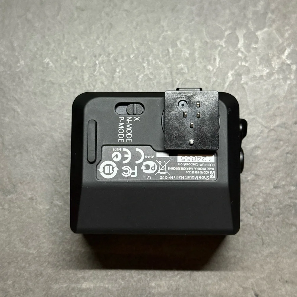 Fujifilm Black EF-X20 TTL Flash